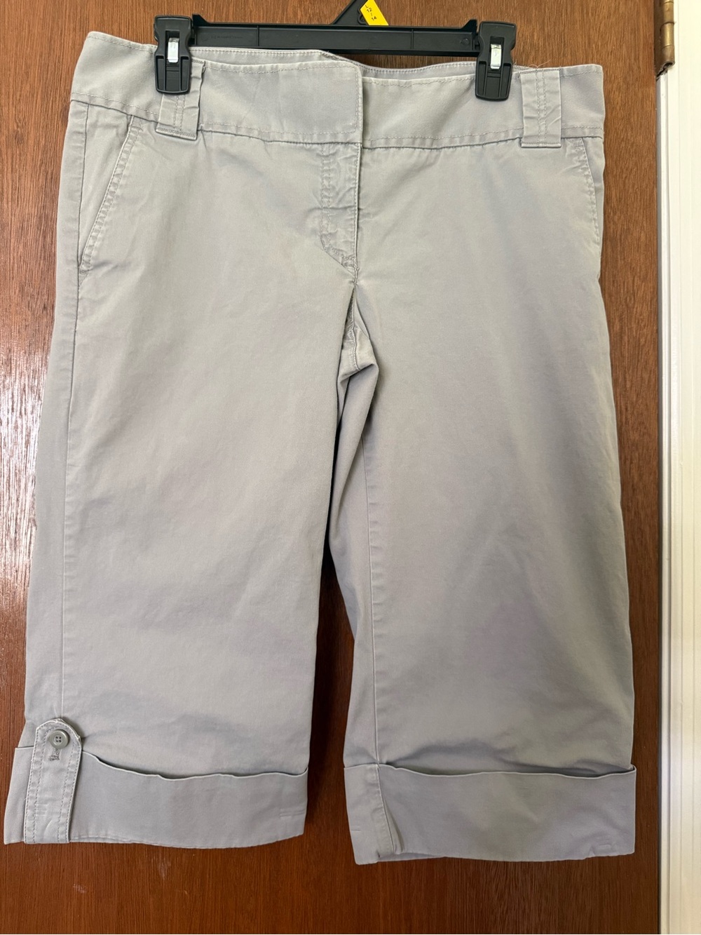Express Gray capri/long shorts